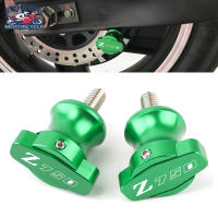 Z750 Aksesori Motosikal สวิงอาร์มแกนม้วนเลื่อน10มม. ฝาครอบสกรูขาตั้งสำหรับ KAWASAKI Z750 Z 750 2007 2008 2009 2010 2011