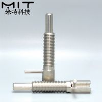 1pcs Indexing plungersStainless steel Screw lever coarse thread M6M8M10M12M16