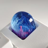 For Cherry Mx Switch Mechanical Keyboard keycaps personality 1u resin Keycap Gift R4 ESC Key