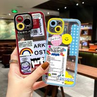 [Hot K] เคส A52สำหรับ Samsung S22เคสอัลตร้าเคสป้ายยิ้ม A52S กาแล็คซี่เอฟอี A73 S20 5G A53 A12 A51 A50 A32 A21S ฝาครอบ A22 A13