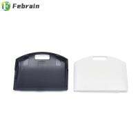 FEBRAIN 5 Pcs พลาสติกทำจากพลาสติก ฝาปิดแบตเตอรี่ ตำแหน่งรูที่แม่นยำ พอดีอย่างสมบูรณ์แบบ เคสคอนโซลเกม แบบพกพาได้ แข็งแรงและทนทาน ฝาหลังเกมคอนโซล สำหรับ PSP 1000 เกมคอนโซลเกม