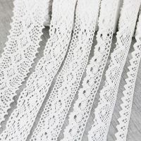 [NEW EXPRESS]✾☢♛ (5 m / roll) white cotton embroidered bud silk fabric trim DIY sewing handmade craft materials