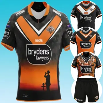 Personalized NRL Wests Tigers 2022 Anzac Jersey Concepts Unisex Tshirt