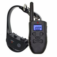 Remote Dog Electronic Training Collar Rechargeable Swimming Waterproof Electric Trainer Shock And Vibration Anti Bark E34