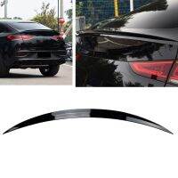 Trunk Lid ด้านหลังสปอยเลอร์ปีกสำหรับ Benz GLE Class Coupe C167 GLE350 450 GLE53 AMG 2020-2021รถ Glossy Black Splitter Lip