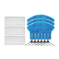 Vacuum Cleaner HEPA Filter Side Brush Mop Cloth for Redmond RV-R450 rv-r450 Robotic Vacuum Cleaner Parts Accessoreis