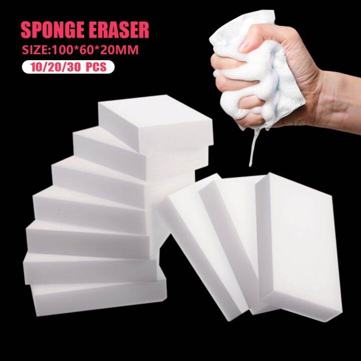 10/20/30 pcs Sponge Eraser Kitchen Cleaning for Tools Lazada PH
