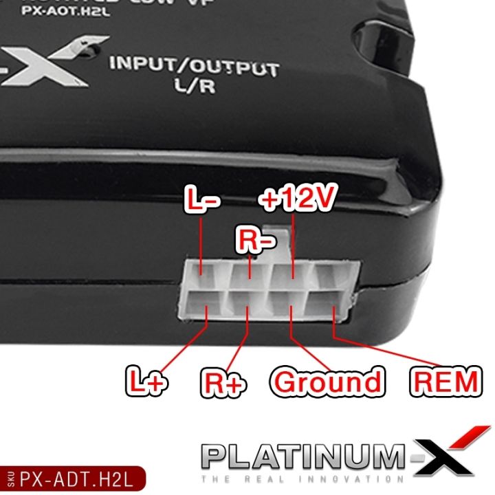 platinum-x-ตัวแปลงสัญญาณเสียง-อะแดปเตอร์-ตัวแปลงสัญญาณ-เครื่องเสียงรถ-กล่อง-hi-to-low-อุปกรณ์-แปลงสัญญาณ-กล่องแปลง-เครื่องเสียงรถยนต์-px-adt-h2l