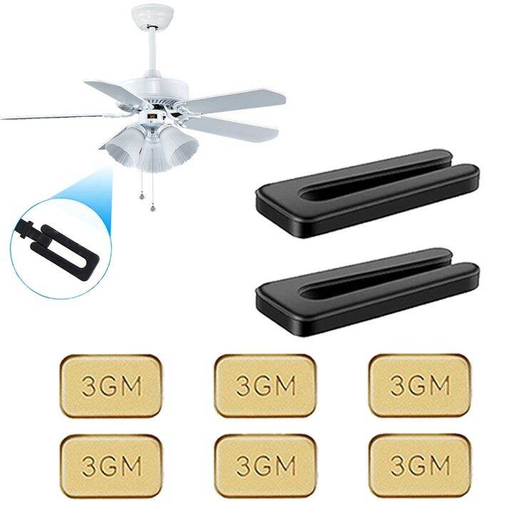 2 Sets Ceiling Fan Blade Balancing Kit Fan Balancing Kits Clamp 3GM