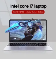 ASUS  2023 Laptop ต้นฉบับใหม่ RAM 16GB + 1TB SSD 15.6 นิ้วแล็ปท็อปโลหะ Ultrabook Intel Core i7 Windows 10 Pro แล็ปท็อปการเล่นเกม 5G WiFi