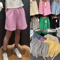 Uniqlo summer casual sports loose shorts womens drawstring elastic waist pants for going out at home 456030/448023