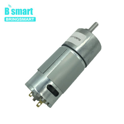 【Worth-Buy】 Bringsmart กระปุกเกียร์ลด Jgb37-550เกียร์ดีซี12V 6V 9-2300รอบต่อนาทีมอเตอร์ไฟฟ้าที่มีขนาดเล็ก0.5-30Kg .Cm ตัวลดแรงบิดขนาดใหญ่