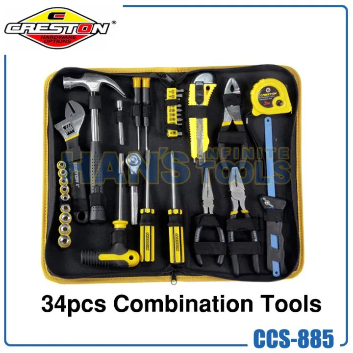 Creston Ccs 885 Premium Diy Tool Set Lazada Ph