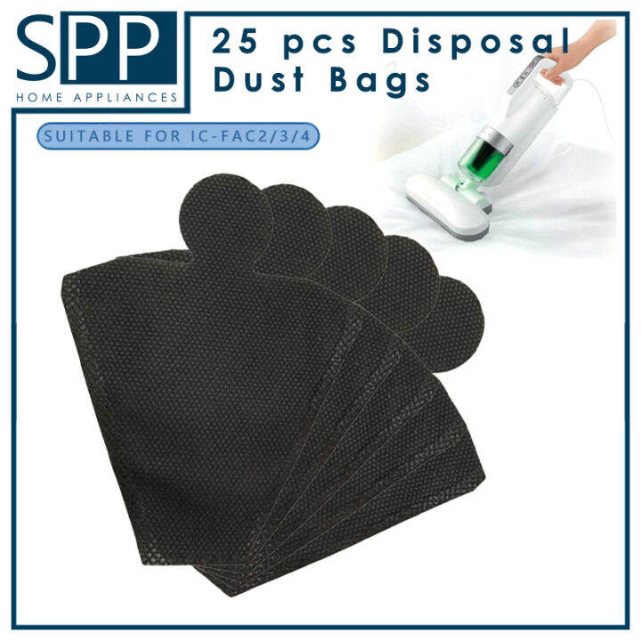 SPP Japan Iris Ohyama 25 pcs Disposable Dust Collector Bags for ICFAC2