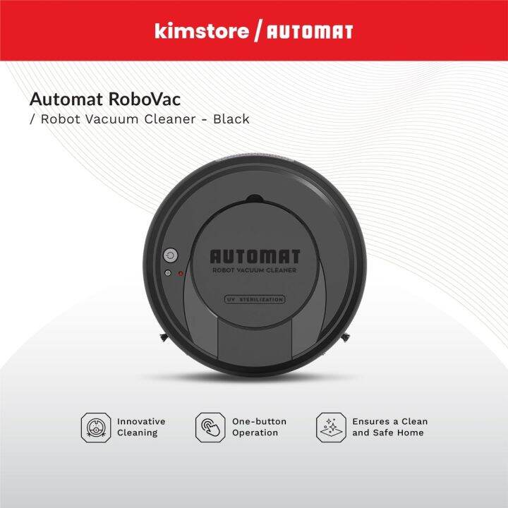 Fast delivery KIMSTORE Automat Robovac Robot Vacuum Cleaner UVC Sterilization UltraThin Silent