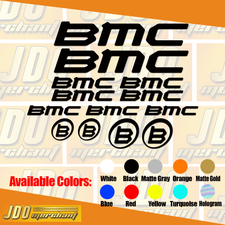 Bmc Bike Sticker Vinyl Decals Lazada Ph