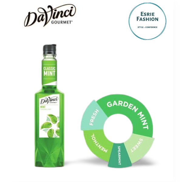 DaVinci Gourmet Flavored Syrup, Mint, 750ml Lazada
