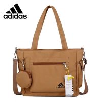 ADIDASคุณภาพสูงสุภาพสตรี Oxford ผ้าสบาย ๆ Commuter Trend Tote Bag ความจุขนาดใหญ่ One Shoulder Messenger Bag