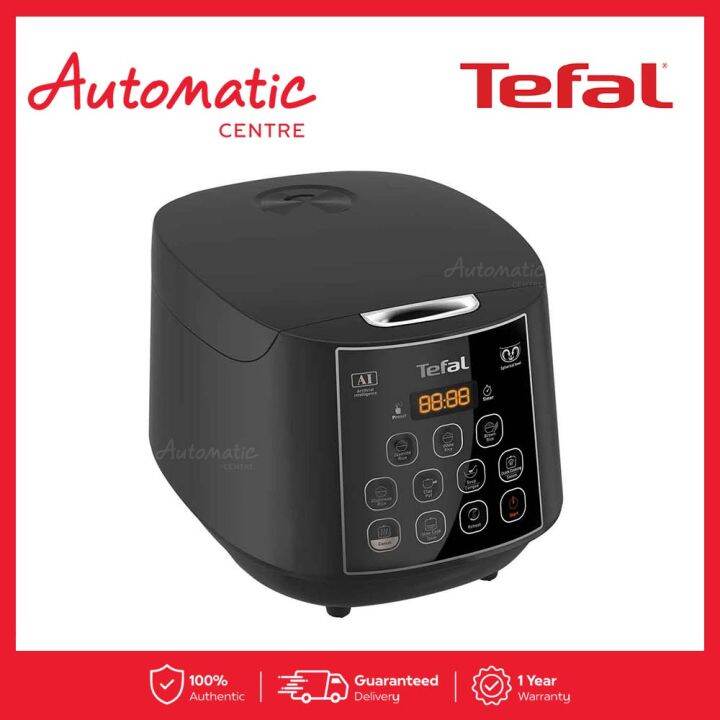 Tefal Easy Rice Plus RK736B65 1.8 Liters/10 Cups Rice Cooker with AI