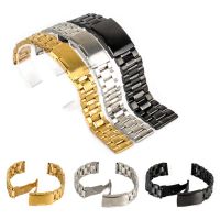 Luxury Brand Watch Accessories Watch Band 18mm 20mm 22mm 24mm Stainless Steel Strap Steel Buckle Wrist WatchBand