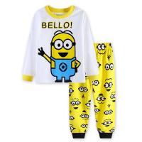 Minions Pajamas Boys Clothes Toddler Kids Pyjamas Nightwear 00343