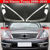 1 Pair Car Front Headlight Lens Cover Headlight Lamp Shell Accessories for Nissan Teana 2008-2010