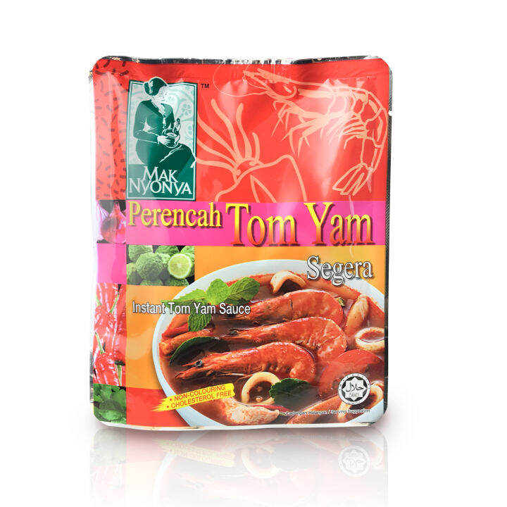 Mak Nyonya Halal Instant Tom Yam Sauce Exp G Hot