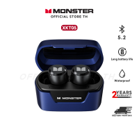 Monster XKT05 หูฟังบลูทูธไร้สาย ซับวูฟเฟอร์  6mm ไดอะแฟรมคอมโพสิต เวลาแฝงต่ำ BT 5.2  IP54 Warterproof โหมดเกม Long Bettry Life