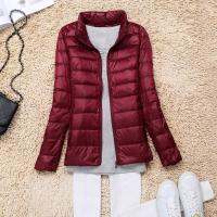 ZZOOI Autumn Winter Women Jacket White Duck Down Jacket Women Slim Warm Coat Lady Ultralight Long Sleeve Down Coat Female veste femme