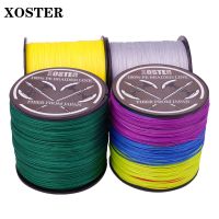 [HOT LIAXLLWISAAZH 534] XOSTER 9 S Trand ญี่ปุ่นซุปเปอร์แข็งแกร่ง4สายการประมงถัก PE M Ultifilament ปลาคาร์พตกปลา500เมตร300เมตร1000เมตร Multicolor กระทู้