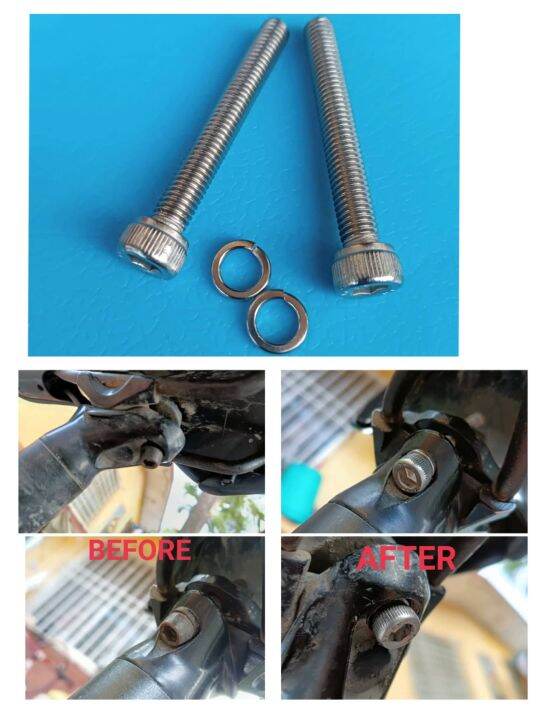 Bike Seat Post Bolts Allen Stainless (6mm) Lazada PH