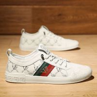 ¤ Medusa mens shoes spring European station all-match small white shoes mens 2023 new slip-on mens casual sneakers