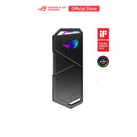 ASUS ROG Strix Arion S500  ROG Strix Arion S500 Portable SSD — USB-C®3.2 Gen 2x1, NVMe SSD with DRAM and large SLC cache for up to 1050 MB/s transfers, 500 GB capacity, 256-bit AES disk and data encryption, NTI Backup Now EZ software, ASUS Aura Sync