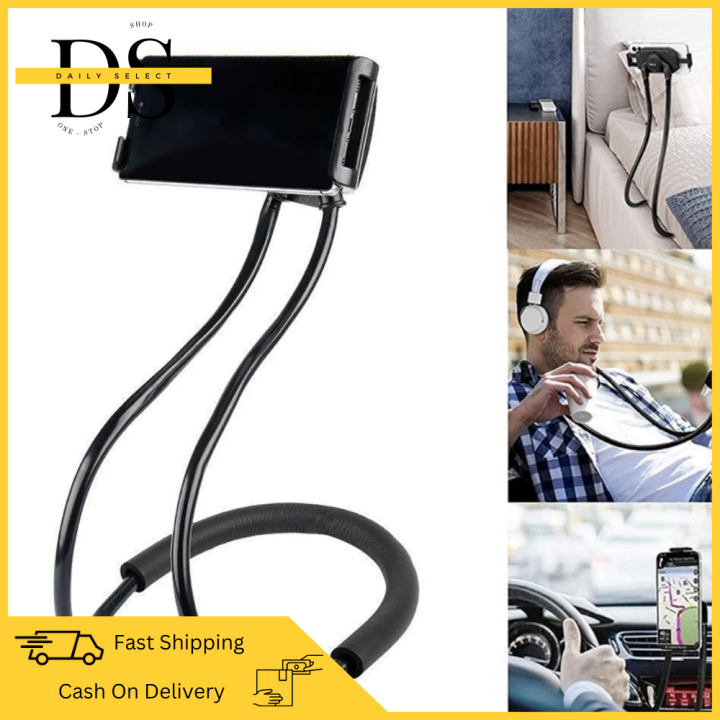 Daily Select Universal Neck Lazy Pod Lazy Hang Neck Phone Holder Flexible Bendable Foldable Cell