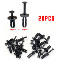 20 ชิ้นคลิปรถสำหรับ BMW E30 E39 E46 E53 E60 ขยาย Rivet คลิป Push Type Retainer ยึด Clamp Fastener อุปกรณ์ตกแต่งภายใน-nyekaifa