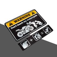 3D Do Not Touch My Motorcycle Motorbike Tank Decal Warning Sticker Case for Kawasaki Yamaha Honda Suzuki  Ducati BMW Benelli Decals  Emblems