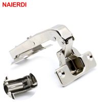 ✿ NAIERDI 90 Degree Hydraulic Hinge Angle Corner Fold Cabinet Door Hinges Furniture Hardware For Home Kitchen Cupboard With Screws