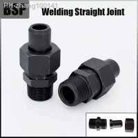 ✱⊙ Hydraulic Pipe Weld Joint Caliber 6 28mm Transition Joint Male Thread BSP 1/8 1/4 3/8 1/2 3/4 1 Fitting Oil Pipe Joint