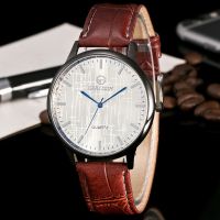 【July】 2023 new foreign trade cross-border hot style casual literary and artistic spiral quartz simple scale business mens watch