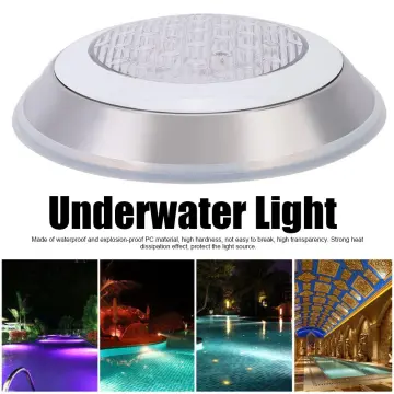 20W 30W 12V 24V 1200LM 2200lm LED Underwater Light Lamp 126 216