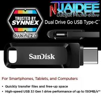 แฟลชไดร์ฟ flash drive แฟลชไดร์ฟ usb แฟลชไดร์ฟ Type-C Ultra Dual Drive Go USB ยี่ห้อ Sandisk สำรองไฟล์รูปภาพ วีดีโอ แบบ Fast Transfer Data 32 GB-128 GB