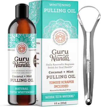 guru nanda oil pulling 8 fl oz