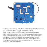 For Zero 3 4GB RAM Single Board Computer H618 Chip Wifi-BT5.0 LPDDR4 Gigabit Development Board Set