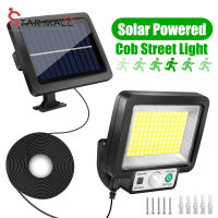 ที่โคมไฟติดผนัง Lampu Solar Dinding 117COB พลังงานแสงอาทิตย์กลางแจ้ง IP65กันน้ำ3โหมดสำหรับโคมไฟดอกไม้ลานบ้านระเบียงในสวน