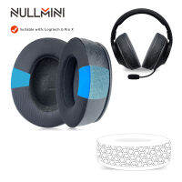 Nullmini เปลี่ยนหูฟังสำหรับ G Pro x หูฟังระบายความร้อนเจลปิดหูกันหนาวหูปกคาดศีรษะ headbeam