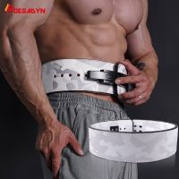 Lever Buckle Weightlifting Belt 10MM Camoflage Barbell Powerlitfing Gym Belt Back Support Lifting Belt For Men Strength Training