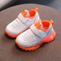 [HOT XJJKENG HOT] Sport Girls Bling Light Luminous Baby Shoes Children Kids Led Baby Shoes