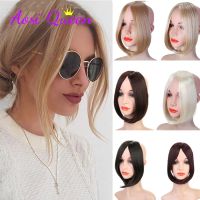 【DT】hot！ AOSI  Bangs Clip In on Front Hair Bang Side Fringe Extension Synthetic Accessories for