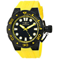 Invicta Mens 16138SYB Pro Diver Analog Display Swiss Quartz Yellow Watch