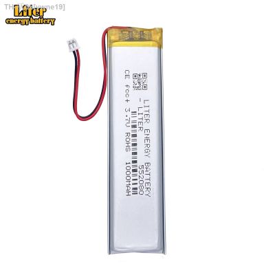 3.7V Rechargeable Polymer Strip Shaped Built-In 552080 1000mah High Capacity Lithium Battery For Mp4 Mp5 Toy [ Hot sell ] vwne19